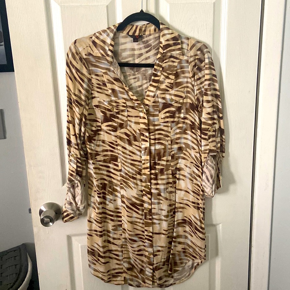 Button down dress